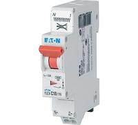 EATON DISYONCTOR MODULAR PH/N - Blanco - Mando naranja - 1P+N/10 A - CURVA C - Conexión directa sin tornillos 109128 (PLGC4-C10/1N)