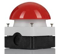 EATON 229746 - Pulsador de pie y aproximado, 1 NO y 1 NC, rojo/gris