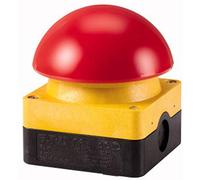 EATON FAK-R/V/KC11/IY Pulsador de Pie y Mano FAK, Rojo, parada Emerg, 8.5cm x 8.5cm x 10.0cm