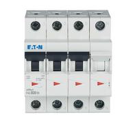 Eaton Faz 3P+N Interruptor Automático 20A Curva B 15kA - 278950