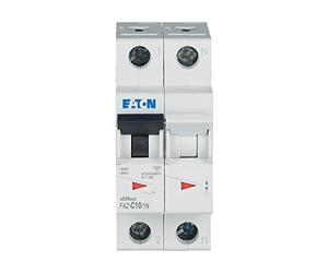 EATON FAZ-C10/1N Interruptor Automático Magnetotérmico FAZ, 10A, 1P+N, Curva C