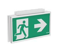 Eaton FlexiTech Doble Luz De Salida De Emergencia LED IP65 30m - FT3EC4IUCGL18IP