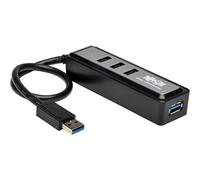 Eaton Hub Portátil de 4 Puertos USB 3.0 SuperSpeed, Negro (U360-004-MINI)
