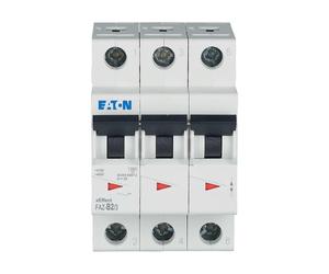 Eaton Interruptor Automático MCB De 3 Polos 2A Curva B 15kA - 278835