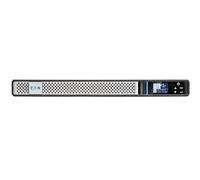 Eaton - Inversor 5P 650 IR G2 - Line Interactive UPS Rack 1U - 5P650IRG2 - Potencia 650VA (4 Tomas IEC C-13 10A, Protector contra sobretensiones, batería) - Pantalla LCD gráfica - Negro