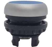 Eaton Pulsador rasante M22-D-B con retorno, azul, 3.0cm x 3.0cm x 3.0cm, caja de 10