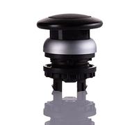 Eaton M22-DP-S Pulsador de Seta, Retorno, Negro, 4.3cm x 3.7cm x 3.7cm, Caja de 5