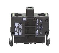Eaton Elemento LED M22-LEDC-G 12–30VAC/DC Verde a tornillo Fijación posterior Caja de 20