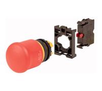 Eaton M22-PV-K01-BVP Emergency-Stop Key-Release Mushroom, Complete Device