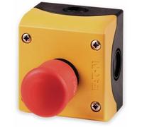 EATON 216525 - Botón de parada/parada de emergencia, 1 NO y 1 NC