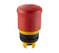 Eaton M22-PVLT Pulsador Parada Emergencia Luminoso, Caja de 5