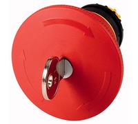 Eaton M22-PVS45P-MS1 Pulsador Parada de Emergencia, 45 mm, Rearme por Llave, MS1