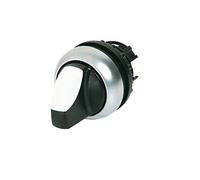 EATON M22-WK Selector, Maneta Corta, 2 Posiciones, con Retorno, 3.0cm x 3.0cm x 4.6cm, Caja de 5