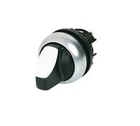 EATON M22-WK Selector, Maneta Corta, 2 Posiciones, con Retorno, 3.0cm x 3.0cm x 4.6cm, Caja de 5
