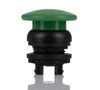 EATON M22S-DP-G Pulsador de Seta, Retorno, Verde, 4.3cm x 3.7cm x 3.7cm, Caja de 5