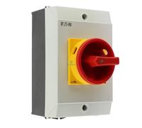 Eaton P1-25/I2/SVB/N Seccionador (3P+N) 25A Con Caja, Parada De Emergencia