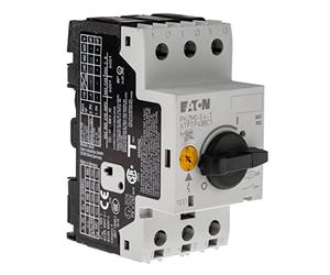 Eaton PKZM0-0,4-T Interruptor Protector de TransParamador, 3 Polos, IR 0.25-0.4A, Conexión a Tornillo, 9.3 cm x 4.5 cm x 7.6 cm