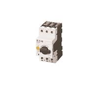 Eaton PKZM0-4-T Interruptor Protector de TransParamador, 3 Polos, IR 2.5-4A, Conexión a Tornillo, 9.3 cm x 4.5 cm x 7.6 cm