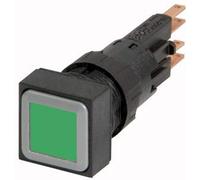 Eaton Q18LT-GN Illuminated Pushbutton Actuator, Verde, Momentary, 1.8 cm x 1.8 cm x 5.9 cm