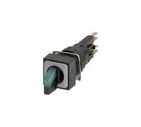 Eaton Q18LWK1-GN Actuador de interruptor selector iluminado, 2 Positions, Verde, Momentary, 1.8 cm x 1.8 cm x 7.5 cm