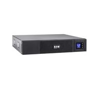 Eaton SAI 5SC 1000 Rack2U - Sistema de alimentación ininterrumpida - 5SC1000IR - 1000VA (8 salidas schuko) - Regulación de voltaje (AVR), Pantalla e interfaz USB (cable USB incluido), Negro