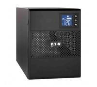 Eaton SAI 5SC 1000I Torre - Sistema de alimentación ininterrumpida interactivo - 1000VA (8 salidas schuko) - Regulación de voltaje (AVR), Pantalla e interfaz USB (cable USB incluido), Negro (5SC1000I)