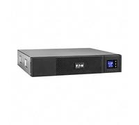Eaton SAI 5SC 2200 Torre/Rack 2U -Sistema de alimentación ininterrumpida- 5SC2200IRT - 2200VA (8x salidas schuko IEC10A + 1x salidas schuko IEC16A) Pantalla e interfaz USB (cable USB incluido), Negro
