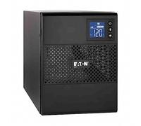 Eaton SAI 5SC 500I Torre - Sistema de alimentación ininterrumpida interactivo - 5SC500I - 500VA (4 salidas schuko) - Regulación de voltaje (AVR), Pantalla e interfaz USB (cable USB incluido), Negro