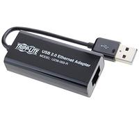 Eaton Tripp Lite Adaptador de Red USB 2.0 de Alta Velocidad a Ethernet Nic 10/100 Mbps, Negro (U236-000-R)