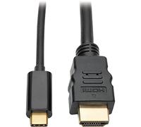Eaton Tripp Lite Cable Adaptador USB-C (Tipo-C) a HDMI 4K, USB 3.1 Gen 1, Compatible con Thunderbolt 3, 4K x 2K @30Hz, M/M, 1,83 m (U444-006-H)