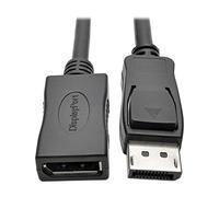 Eaton Tripp Lite Cable de Extensión DisplayPort con Pestillo, 4K @ 60 Hz, HDCP 2.2 (M/F), 15 pies (4.57 m) (P579-015)