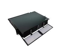 Eaton Tripp Lite Caja de Empalme de Fibra óptica de Montaje en Rack 2U, 288 Conexiones de Modo único APC, 144 Puertos dúplex LC, 12 casetes, Caja de Empalme de Fibra, garantía del Fabricante de por