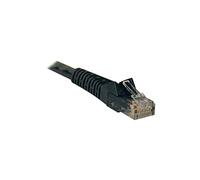 Eaton Tripp Lite Cat6 Gigabit Snagless Molded (UTP) Ethernet Cable (RJ45 M/M), PoE, Black, 7 ft. (2.13 m), 50-Piece Bulk Pack