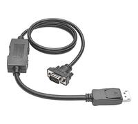 Eaton Tripp Lite DisplayPort 1.2 to VGA Active Adapter Cable (DP with Latches to HD15 M/M), 3 ft. (0.9 m)