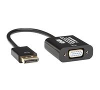 Eaton Tripp Lite DisplayPort a VGA adaptador cable Active convertidor, Displayport 1.2, DP a VGA, 6 pulgadas / 15.2 centímetros, garantía de 3 años (P134-06N-VGA-V2)