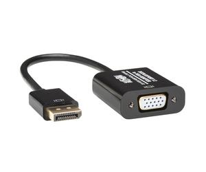 Eaton Tripp Lite DisplayPort a VGA adaptador cable Active convertidor, Displayport 1.2, DP a VGA, 6 pulgadas / 15.2 centímetros, garantía de 3 años (P134-06N-VGA-V2)