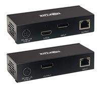 Eaton Tripp Lite Extensor DisplayPort sobre Cat6, Soporte KVM, USB, 4K, DP1.2a, PoC, HDCP 2.2, 230 pies (70 m), TAA (B127A-1A1-BDBD)