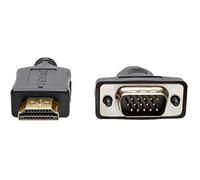 Eaton Tripp Lite HDMI a VGA Cable Adaptador Activo (HDMI a HD15 de bajo Perfil M/M), 6 pies (1,8 m) (P566-006-VGA)