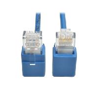 Eaton Tripp Lite Right-Angle Cat6 Giga N201-SR1-BL