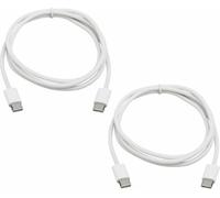 Eaton Tripp Lite Series - Cable trenzado USB-C a USB-C de 1 m, carga PD tipo C de 60 W, color blanco, iPhone, iPad, Galaxy, Pixel, laptop y más | Fabricante (U040-B03-C-2)