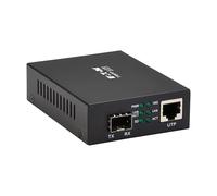 Eaton Tripp Lite Series - Convertidor de Medios Ethernet SFP+ a RJ45 de 10 GB - Compatible con 850 NM y 1310 NM, hasta 80 km