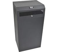 Eaton Tripp Lite SmartRack 12U de Perfil Bajo, Montado Verticalmente, Gabinete de Rack Pequeño Montado en la Pared (Negro) (SRWF12U38)