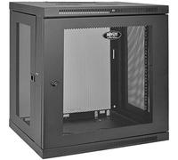 Tripp Lite by Eaton SmartRack 12U de Perfil Bajo, Profundidad de Conmutador, Gabinete de Rack Pequeño Montado en la Pared (Negro) (SRW12U)