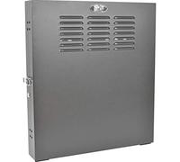 Eaton Tripp Lite SmartRack 2U de Perfil Bajo, Profundidad de Conmutador, Gabinete de Rack Montado en la Pared (Negro) (SRWF2U)