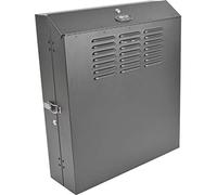 Eaton Tripp Lite SmartRack 4U de Perfil Bajo, Profundidad de Conmutador, Gabinete de Rack Montado en la Pared (Negro) (SRWF4U)