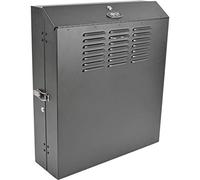 Eaton Tripp Lite SmartRack 6U de Perfil Bajo, Montado Verticalmente, Profundidad de Conmutador, Gabinete de Rack Montado en la Pared (Negro) (SRWF6U)