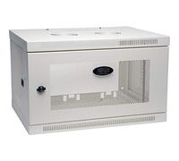 Tripp Lite by Eaton SmartRack 6U de Perfil Bajo, Profundidad de Conmutador, Gabinete de Rack Mini Montado en la Pared (Blanco) (SRW6UW)