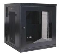 Eaton Tripp Lite SmartRack Armario Rack Mural 12U, Puerta acrílica con Cerradura, Profundidad 520 mm, Color Negro (SRW12USG)