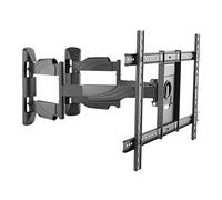 Eaton Tripp Lite Soporte de Pared Esquinero para TV, 37-70”, Giro e Inclinación, Montaje Dividido, Compatible VESA, Acero Resistente, Color Negro (DMWC3770M)