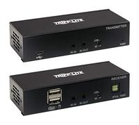 Eaton TrippLite - Kit Extensor USB-C a HDMI sobre Cat6, Soporte KVM, 4K 60Hz, 4:4:4, USB, PoC, HDCP 2.2, hasta 230 pies, TAA